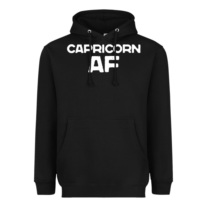 Capricorn Af Zodiac Sign Heavyweight Hoodie by artisFamous | Teevron