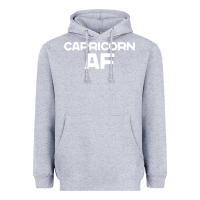 Heather Grey capricorn af zodiac sign Heavyweight Hoodie - artisFamous
