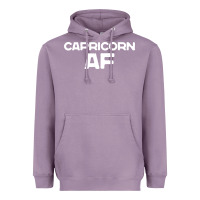 Lavender capricorn af zodiac sign Heavyweight Hoodie - artisFamous