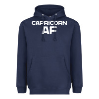 Navy capricorn af zodiac sign Heavyweight Hoodie - artisFamous