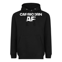 Capricorn Af Zodiac Sign Heavyweight Hoodie | Teevron