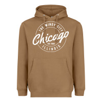 Toasted Coconut chicago Heavyweight Hoodie - artisFamous