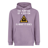 Lavender posiwid dark mode Heavyweight Hoodie - artisFamous