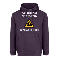 Plum posiwid dark mode Heavyweight Hoodie - artisFamous