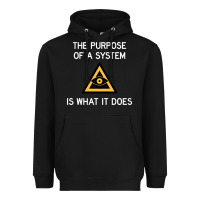 Black posiwid dark mode Heavyweight Hoodie - artisFamous