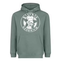Sage guy fieri knuckle sandwich Heavyweight Hoodie - artisFamous