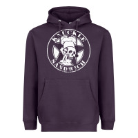 Plum guy fieri knuckle sandwich Heavyweight Hoodie - artisFamous