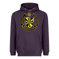 Plum Roman Catholic Heavyweight Hoodie - artisFamous