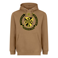 Toasted Coconut Roman Catholic Heavyweight Hoodie - artisFamous