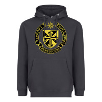 Smoke Roman Catholic Heavyweight Hoodie - artisFamous