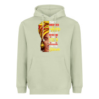 Matcha black history month shirt african woman afro i am the storm t shirt Heavyweight Hoodie - artisFamous