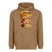 Toasted Coconut black history month shirt african woman afro i am the storm t shirt Heavyweight Hoodie - artisFamous