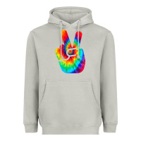 Moon Dust cool peace hand tie dye t shirt for boys and girls Heavyweight Hoodie - artisFamous