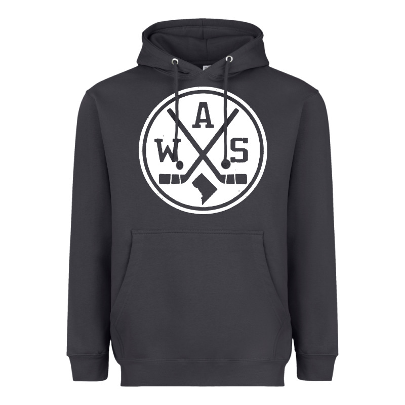 Retro Washington Dc Hockey Heavyweight Hoodie by artisFamous | Teevron