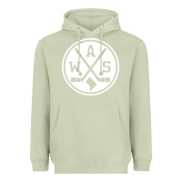 Matcha retro washington dc hockey Heavyweight Hoodie - artisFamous