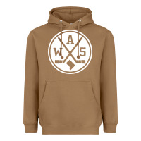 Toasted Coconut retro washington dc hockey Heavyweight Hoodie - artisFamous