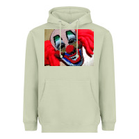 Matcha embroidered clown Heavyweight Hoodie - artisFamous