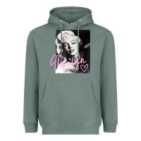 Sage monroe black and white pink handwriting t shirt Heavyweight Hoodie - artisFamous