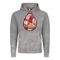 Cloud Rock african fabric pattern teardrop earrings 3 Vintage Hoodie - BundleAndBundleShop