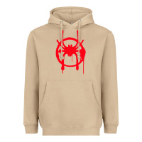 Mushroom spiderverse miles symbol tag t shirt Heavyweight Hoodie - artisFamous