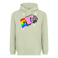 Matcha nyan cat t shirt Heavyweight Hoodie - artisFamous