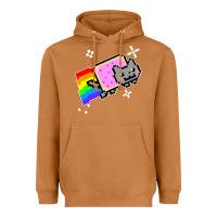Meerkat nyan cat t shirt Heavyweight Hoodie - artisFamous
