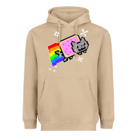 Mushroom nyan cat t shirt Heavyweight Hoodie - artisFamous