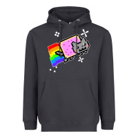 Smoke nyan cat t shirt Heavyweight Hoodie - artisFamous