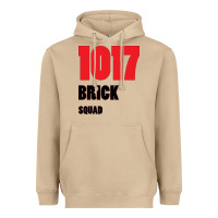 Mushroom 1017 Brick Squad Black Red Heavyweight Hoodie - artisFamous
