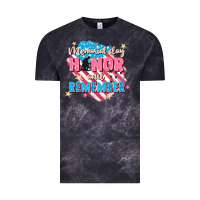 Cloud Black Memorial Day honor and remember Vintage Tee - FaDigitalArtStudio