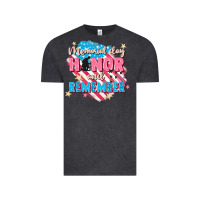 Memorial Day Honor And Remember Vintage Tee | Teevron