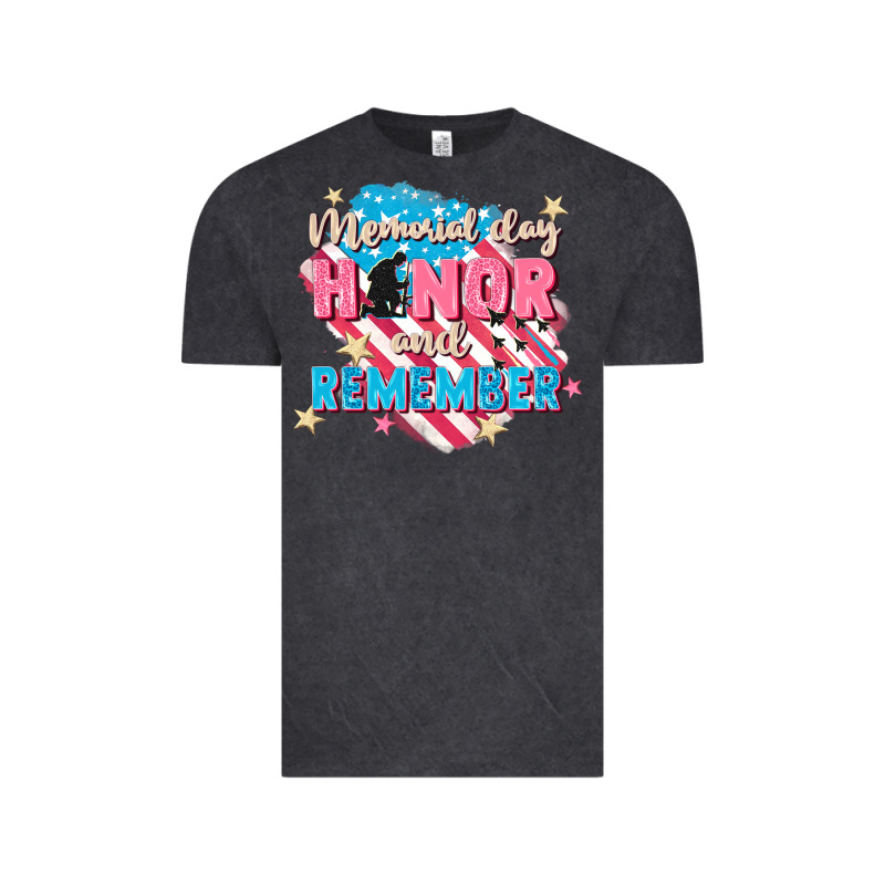 Memorial Day Honor And Remember Vintage Tee by FaDigitalArtStudio | Teevron