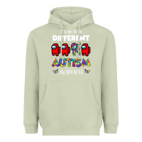 Matcha a.mong us it's o.kay to be different autism awareness t shirt Heavyweight Hoodie - artisFamous