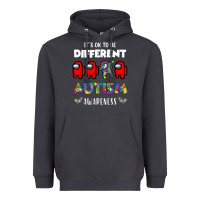A.mong Us It's O.kay To Be Different Autism Awareness T Shirt Heavyweight Hoodie | Teevron