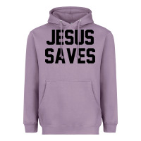 Jesus Saves Christian Faith Trust In God Lord Christ Heavyweight Hoodie | Teevron