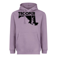 Lavender maryland state trooper Heavyweight Hoodie - artisFamous