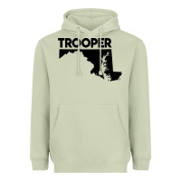 Matcha maryland state trooper Heavyweight Hoodie - artisFamous