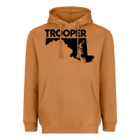 Meerkat maryland state trooper Heavyweight Hoodie - artisFamous