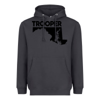 Smoke maryland state trooper Heavyweight Hoodie - artisFamous