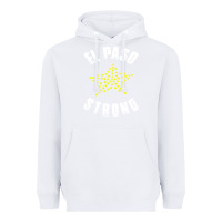 White el paso strong Heavyweight Hoodie - artisFamous