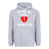 Heather Grey open heart surgery zipper club bypass get well recovery gift Heavyweight Hoodie - artisFamous