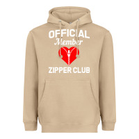 Mushroom open heart surgery zipper club bypass get well recovery gift Heavyweight Hoodie - artisFamous