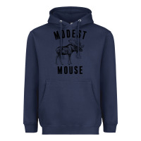 Navy modest mouse Heavyweight Hoodie - artisFamous