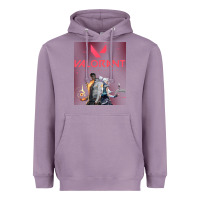 Lavender valorant gaming design Heavyweight Hoodie - artisFamous