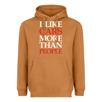 Meerkat I LIKE CARS MORE THAN PEOPLE Heavyweight Hoodie - artisFamous