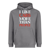 Storm I LIKE CARS MORE THAN PEOPLE Heavyweight Hoodie - artisFamous
