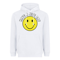 Retro   Have A Nice Day   Smile Happy Face Heavyweight Hoodie | Teevron