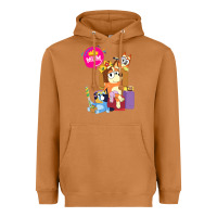 Meerkat bluey mom dad funny queen for family lover t shirt Heavyweight Hoodie - artisFamous