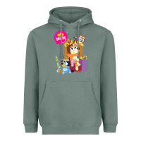 Sage bluey mom dad funny queen for family lover t shirt Heavyweight Hoodie - artisFamous