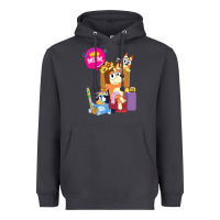 Smoke bluey mom dad funny queen for family lover t shirt Heavyweight Hoodie - artisFamous